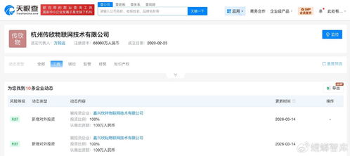 菜鸟网络同日成立2家物联网技术公司